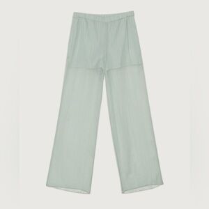 OAK & FORT Sheer Straight Leg Pant